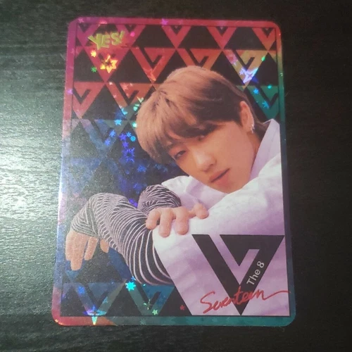 Seventeen Director's Cut Album The8 shiny photocard Yes! Official unofficial