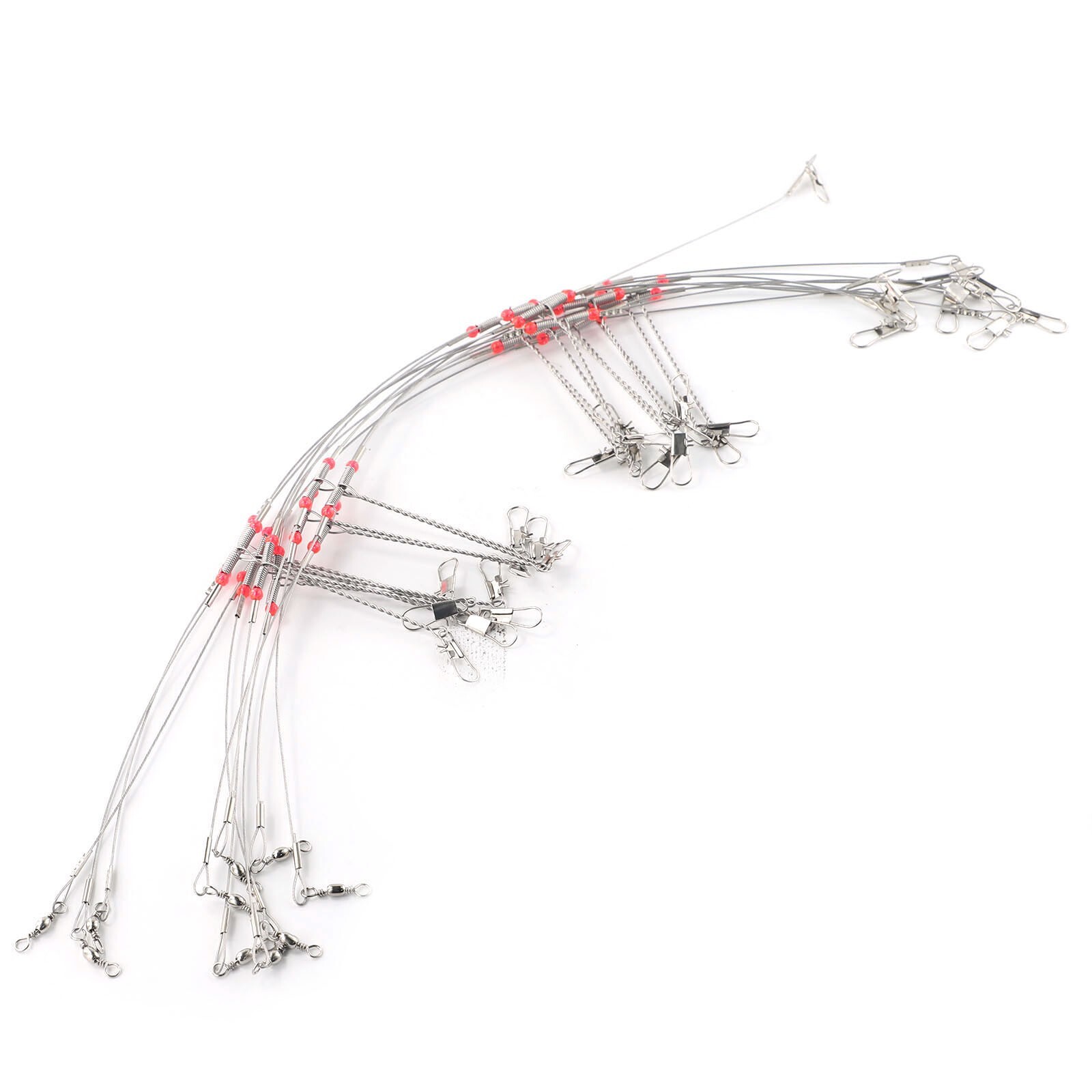 15 7inch/40cm Bodenrig Surf Tackle 10 St Kabel Fischführer 2 Arm hohen