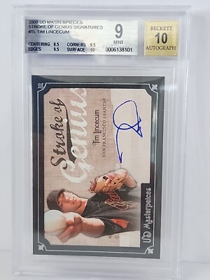 その他 Lincecum 2007 Upper Deck UD Black auto Lincecum 2007 Upper Deck UD Black auto - メルカリ