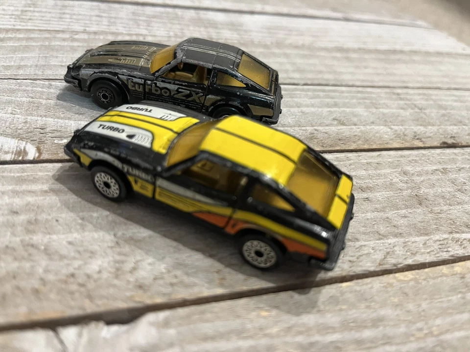 Lot Of 2 Vintage 1982 Matchbox Datsun 280 ZX 2+2 Turbo 1:59 Nissan 280ZX Cars - Image 3 of 4