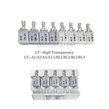 LT C14 Dental Glass Ceramic Lithium Dislicate Blocks CEREC Emax CAD CAM Block