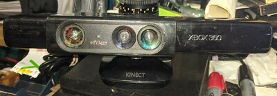 MICROSOFT XBOX 360 KINECT MOTION SENSER BAR MODEL 1414 NYKO ZOOM 86085-A50 BLACK