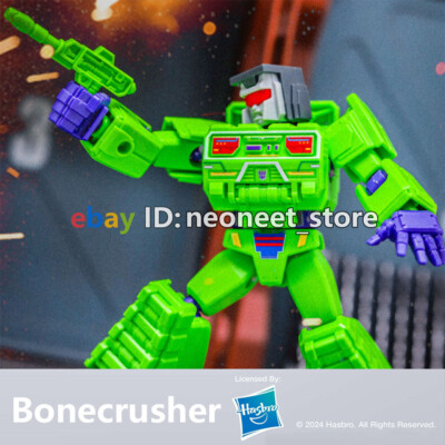 Constructicon Bonecrusher Transformers G1 4'' Action Figure Model Blokees