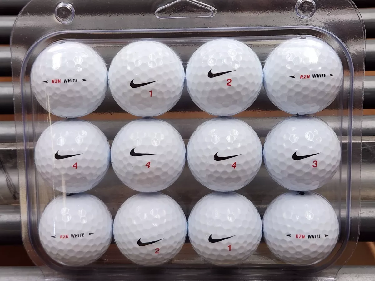 Nike rzn white sales golf balls