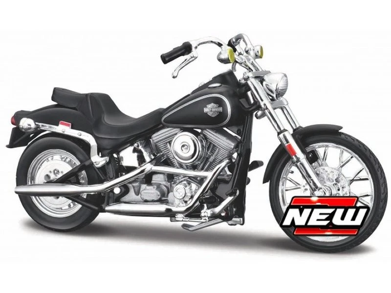 HARLEY-DAVIDSON FXST Softail - 1984 - black - Maisto 1:18 - Bild 2 von 4