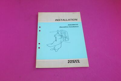 Volvo Penta Aquamatic Sterndrive Installation. 5309. 1984-04. | eBay