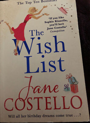 The Wish List by Jane Costello Book The Cheap Fast Free Post