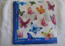 Brighton Butterfly scarf New in Package 19 x 19 Brand New RT 20.