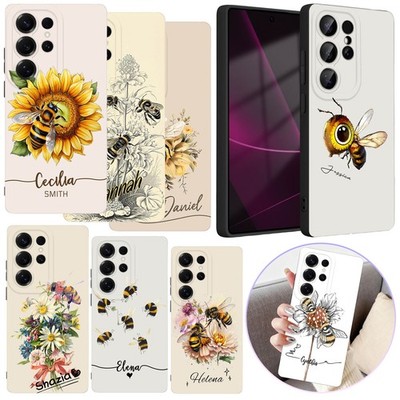 Bee Printed Customized Case For Samsung Galaxy S25 S24 S26 A16 A36 Durable Cover