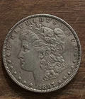 1897 $1 Morgan Silver Dollar XF-AU