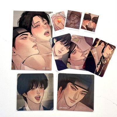 Maler der Nacht BL Manhwa offizielles Merch-Set koreanisch Toonique Cafe & Lezhin