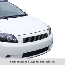 For Scion tC 05-10 APG 1-Pc Black 8x6 mm Horizontal Billet Main Grille