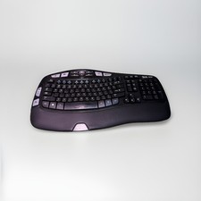 Logitech K350 Wireless Keyboard W/USB Receiver Dongle M310 Log Mouse - Tested