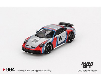 Porsche 911 Dakar ''Rally 1974'' - 2026 Mini GT - Ice Gray Metallic