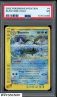 2002 Pokemon Expedition #4 Blastoise - Holo PSA 7 NM