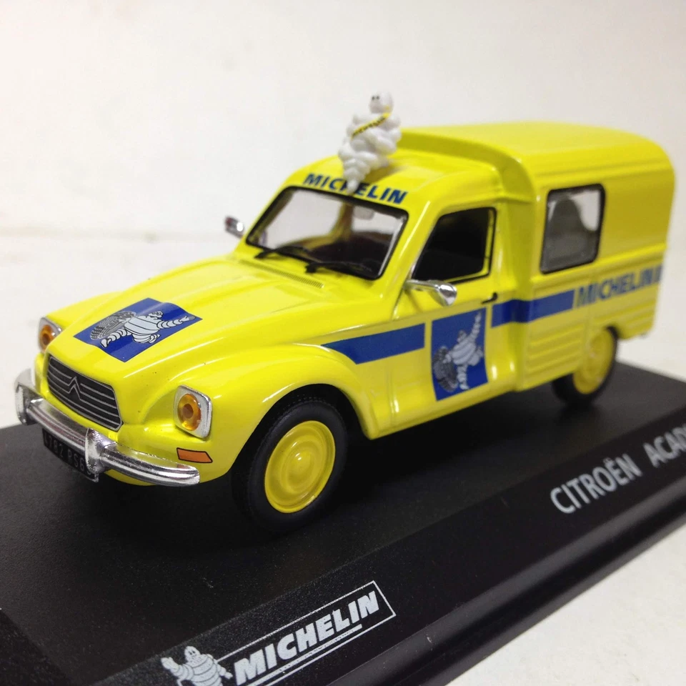 CITROEN Acadiane furgone MICHELIN 1:43 Ixo Altaya VAN - Immagine 2 di 4