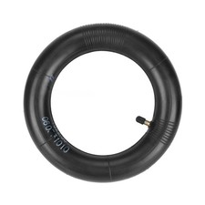 10 inch x 2.5 mm straight valve inner tube black rubber for e-scooter tires