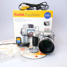 Kodak EasyShare Z650 Digital Camera 6.1MP 10X Zoom Excellent Condition W/ Box