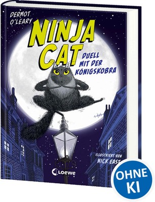 Ninja Cat (Band 1) - Duell mit der Königskobra | Dermot O'Leary | Buch | 192 S.