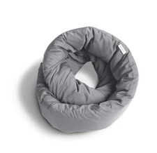 Huzi Infinity Pillow - Gray, Travel Pillow-New