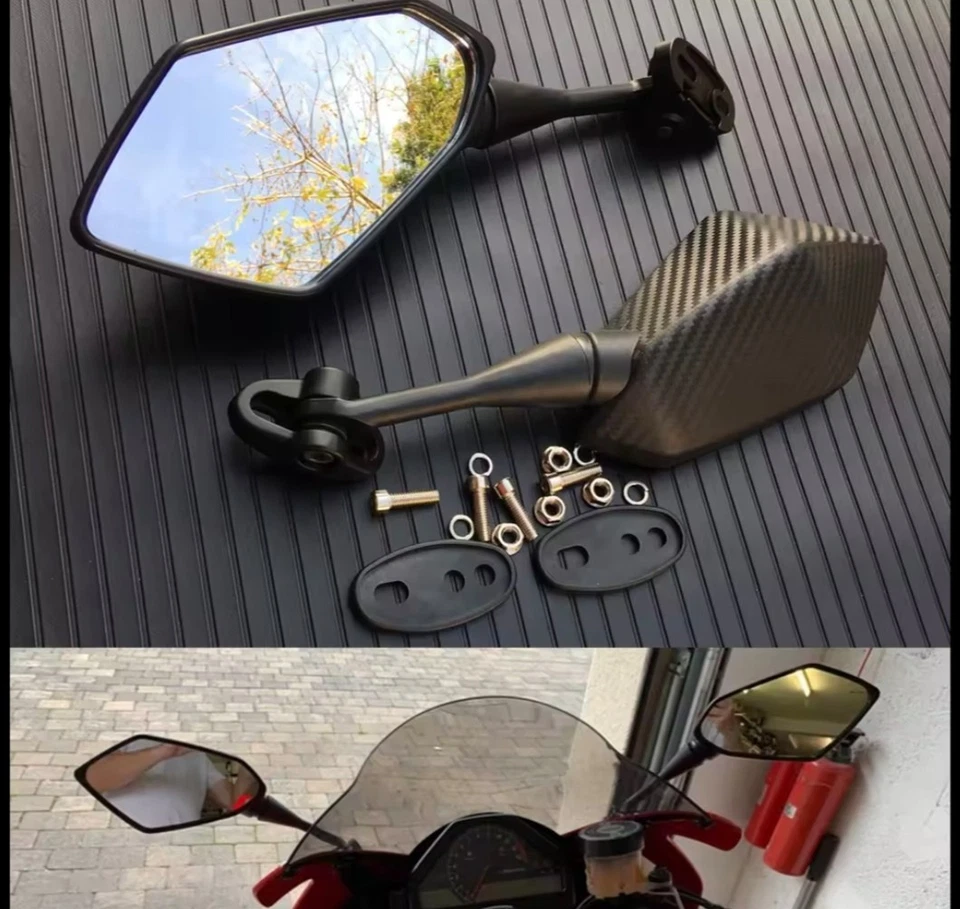 Espejos retrovisores KTM 1190 RC8R RC8 RC 390 aspecto carbono Foto 2 de 4