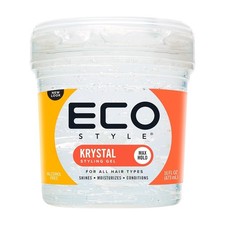 Eco Style Krystal styling gel for max hold 16oz