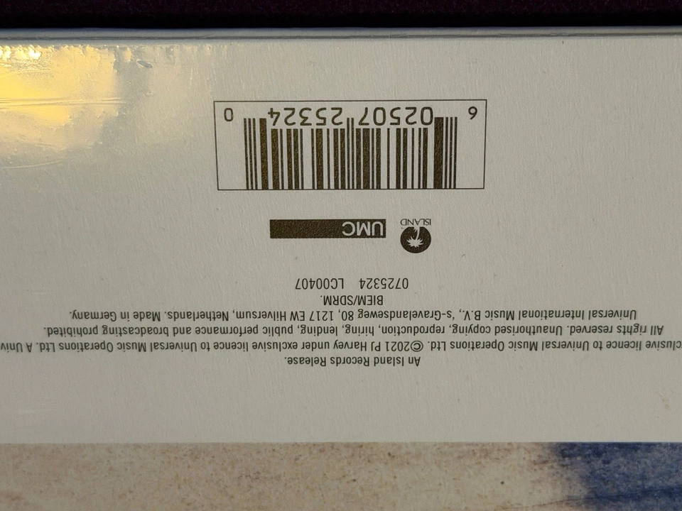 ROCK / PJ Harvey: 'Uh Huh Her - Demos' 12"  Black Vinyl  (Sealed) - Image 3 of 4