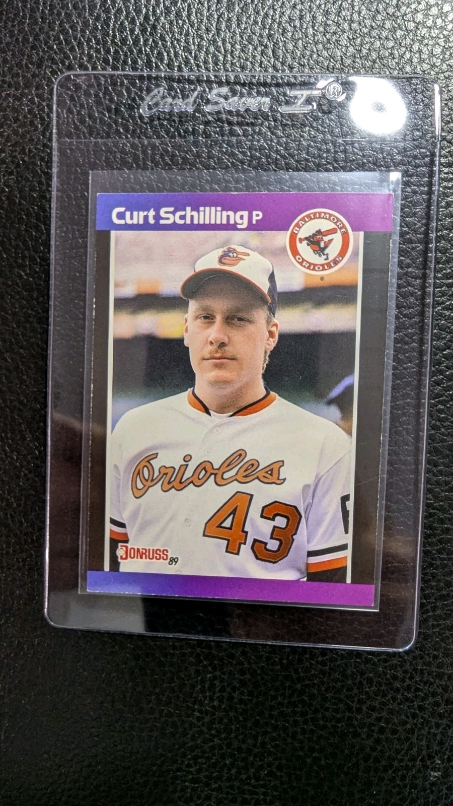 1989 DONRUSS #635 CURT SCHILLING ROOKIE CARD RC ORIOLES RED SOX