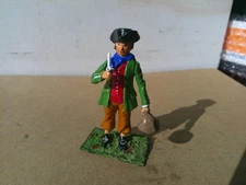 Errol John similar Stadden, British civilian in 1750's,  painted 54mm lead, LM