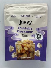 Javvy Protein Sweet Creamer 9.3z Exp. 12/2027, FREE SHIPPING 