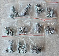 44- M6 Cage nuts  Screws for server rack Mount shelf cabinet , Square Clip