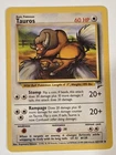 Pokemon Tauros Base Set 2 62/130 NM Vintage WOTC TCG Card