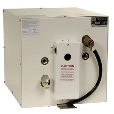 Whale Marine Seaward 11 Gallon Hot Water Heater W/Rear Heat Exchanger - White Ep