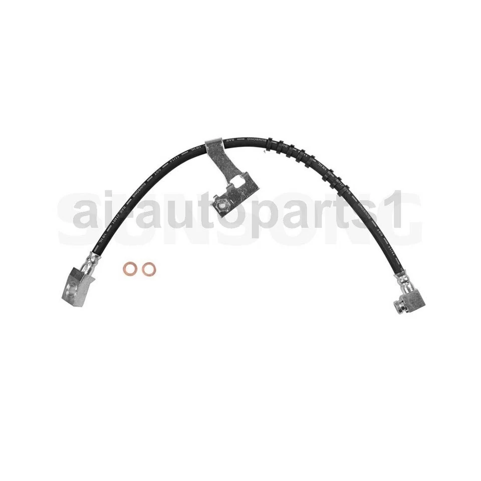 4pcs Front Rear Left & Right Brake Hydraulic Hose Kit For Dodge 400 1982 1983 - Image 3 of 4