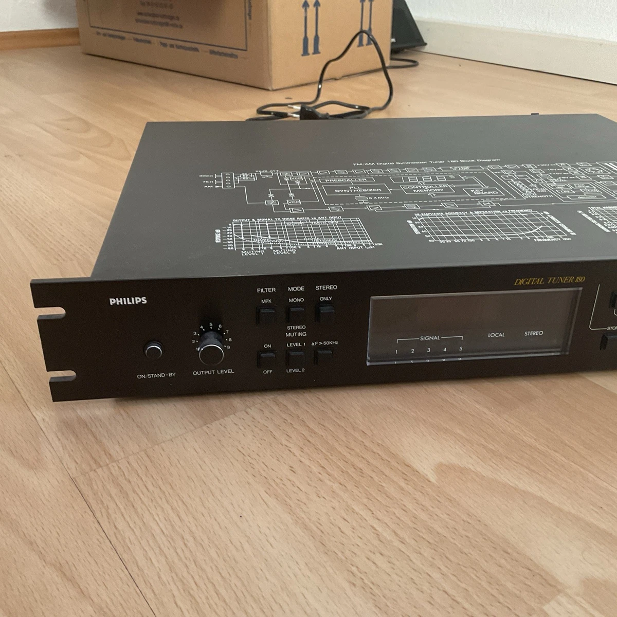 Sintonizador digital PHILIPS modelo 180 SIN manual de servicio