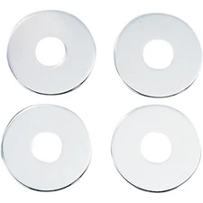 Drag Specialties DS-190715 Chrome Washers - 7/8in. O.D. - 1/4in. I.D.