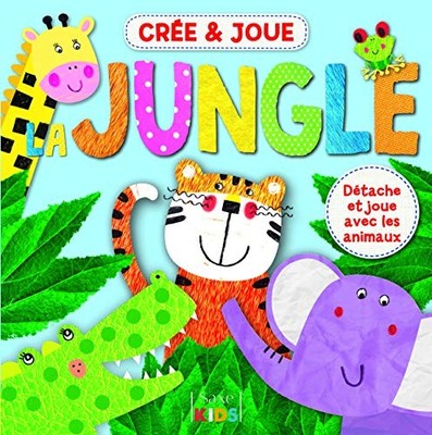 CREE ET JOUE : LA JUNGLE by Muss, Angela Book The Fast Free Shipping