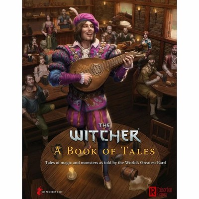 THE WITCHER: A BOOK OF TALES HARDCOVER RPG GAME BOOK R.TALSORIAN GAMES WI11031