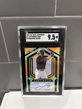 2023 Leaf Rookie Continuum Spencer Jones Auto Autograph RC 195/489 YANKS