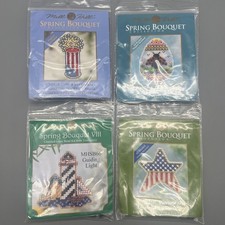 Mill Hill Spring Bouquet Glass Bead Kit Lot 4