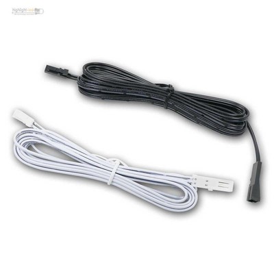 Verlängerungskabel 1/2/5m, Mini-AMP-Stecker & Buchse, flexible Litze für LED 12V