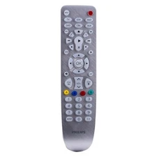 Philips 6 Device Elite Backlit Remote Control - Brushed Silver