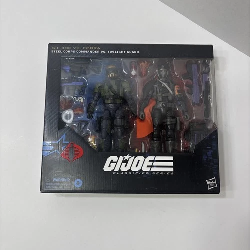 Hasbro 2025 G.I.Joe Classified Steel Corps Commander vs Twilight Guard #141