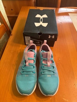 Under Armour Youth 7 infinity 2 Blue PinkTennis Shoes