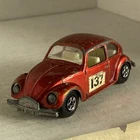 Lesney Matchbox No.15 - VW Beetle 1500 Saloon with Superfast Wheels - Used.