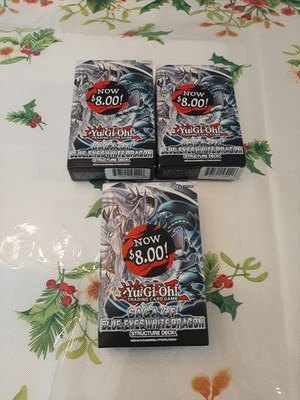 yugioh 3x saga of blue eyes white dragon structure deck Amazon.com: Konami Saga of Blue Eyes White Dragon Structure Deck : Toys &  Games main image 1