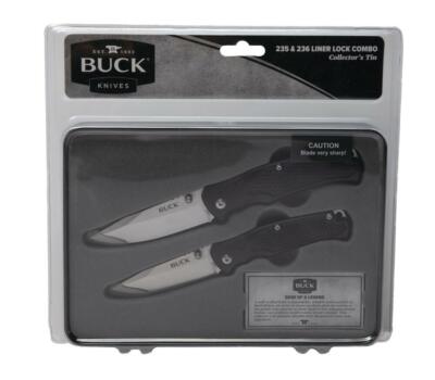 Buck Knives 235 & 236 LinerLock Combo Folding Knife Set