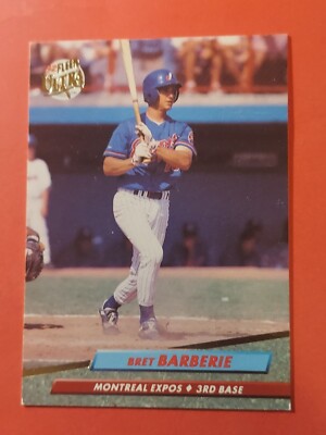 1992 Ultra #512 Bret Barberie, cd1