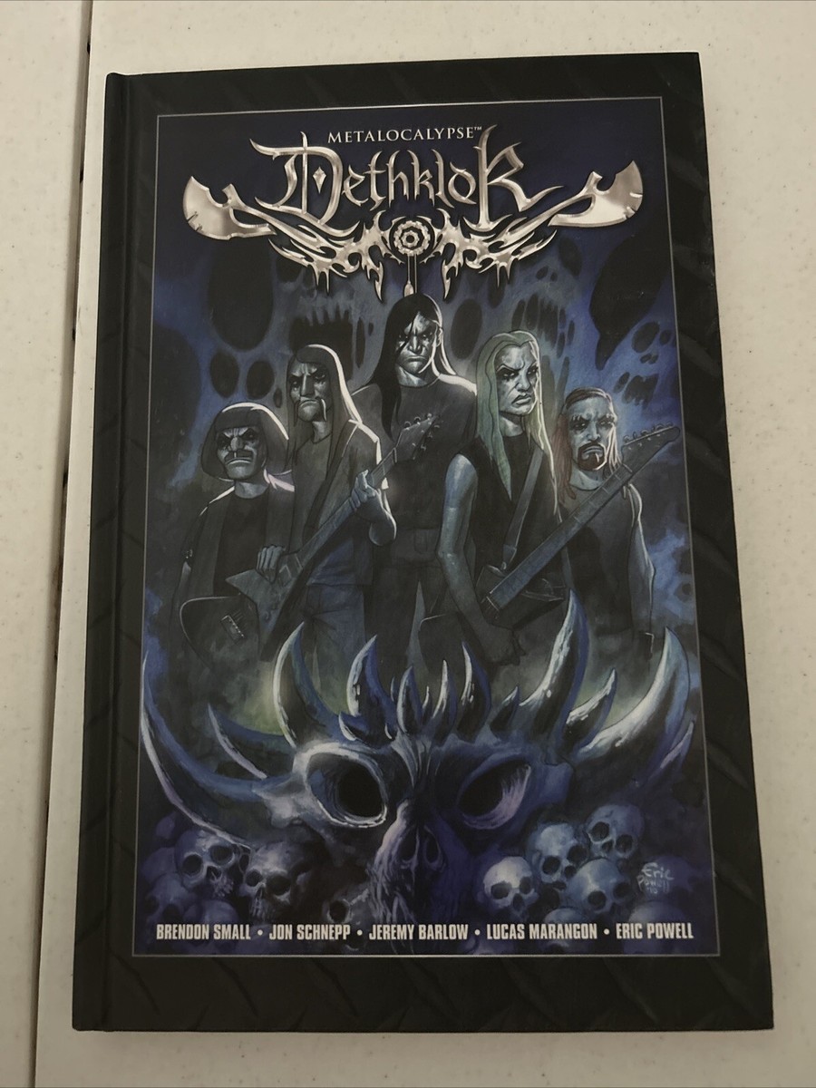 Metalocalypse Dethklok Signed & Remarqued By Eric Powell (Goon