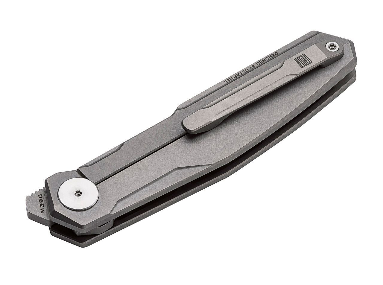 Thumbnail - Taschenmesser Eh Real Steel S3 Puukko Front Flipper Titan 87mm M390